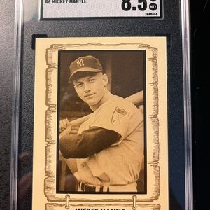 Mickey Mantle 1980 , Graded 8.5 Mint+